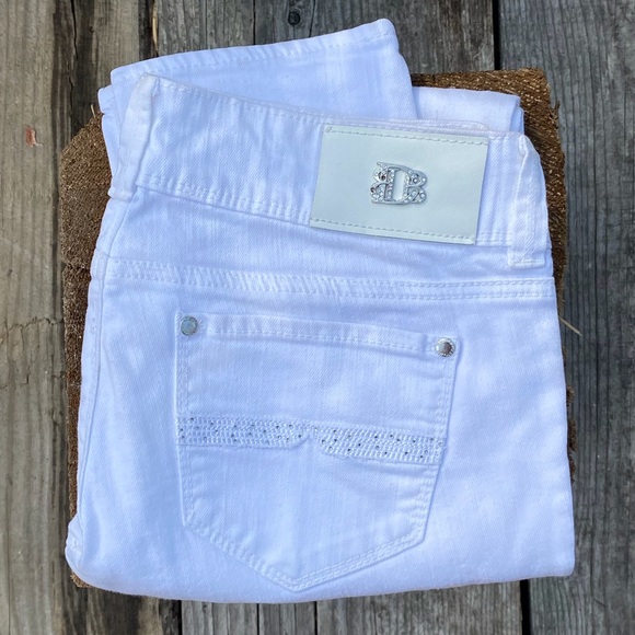 Buffalo white skinny jeans with rhinestones - Picture 5 of 8